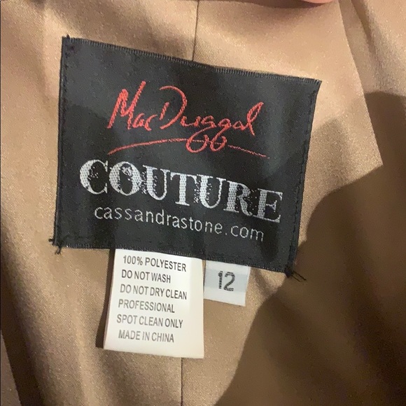 Mac Duggal  Couture Cocktail Dress - Picture 8 of 17